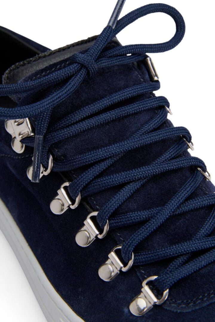 W Marostica Low Platform- Navy Suede