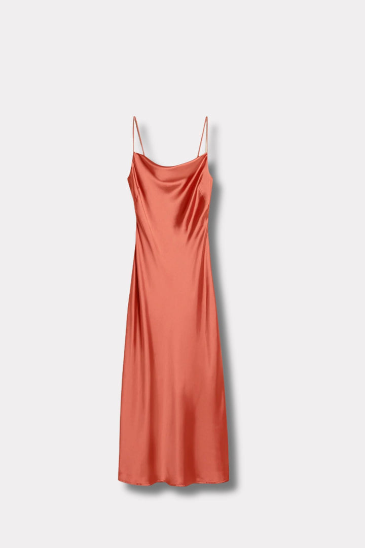 Eila Dress- Terracotta