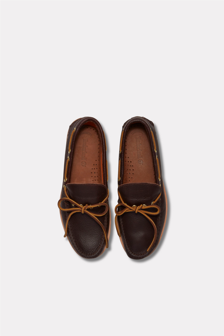 Crafted Boat Shoe Dark Brown Full Grain