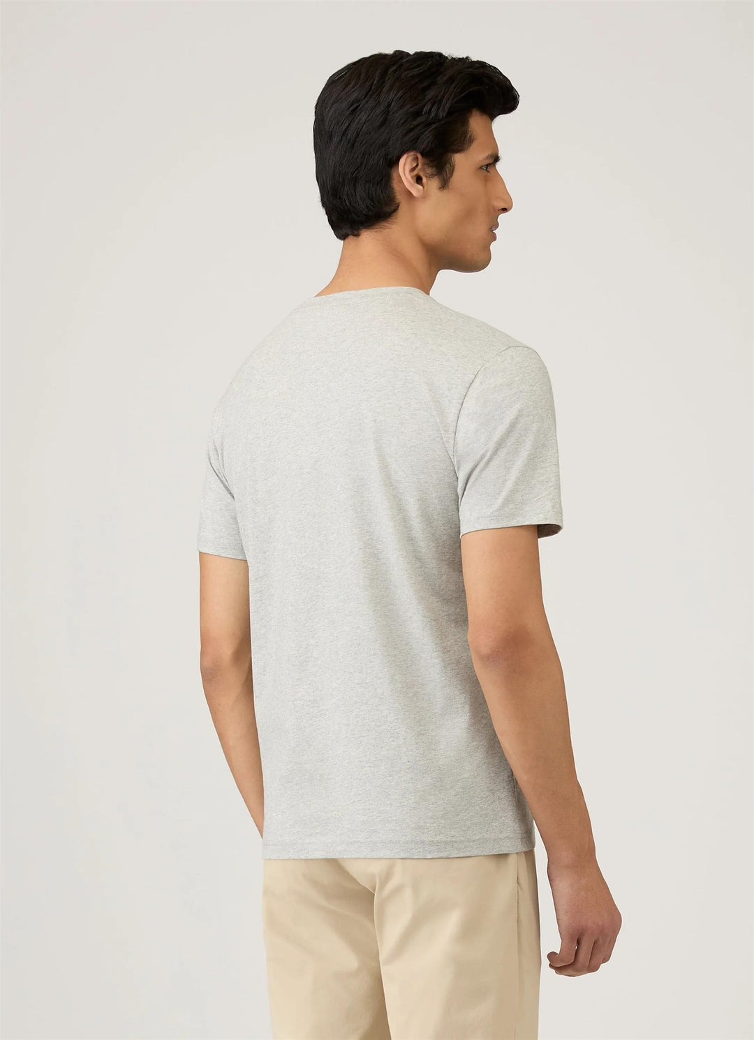 Riviera Midweight T-Shirt Grey Melange