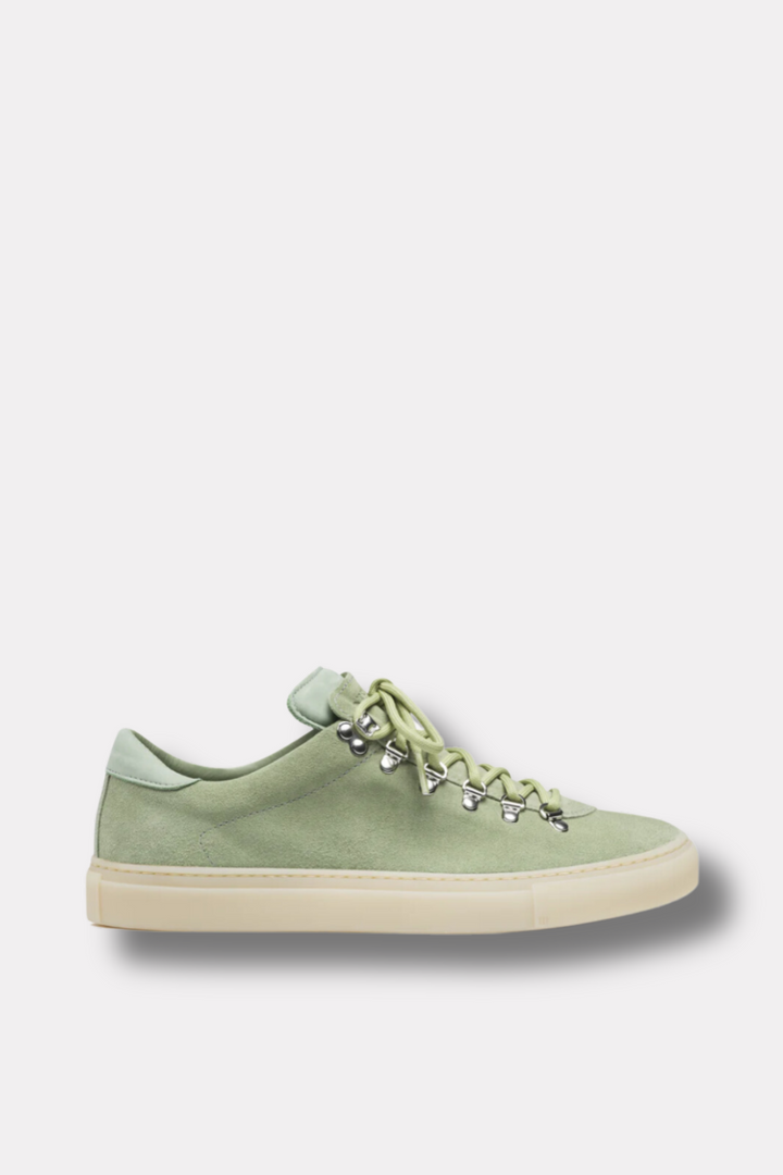 M Marostica Low Meadow Green Suede