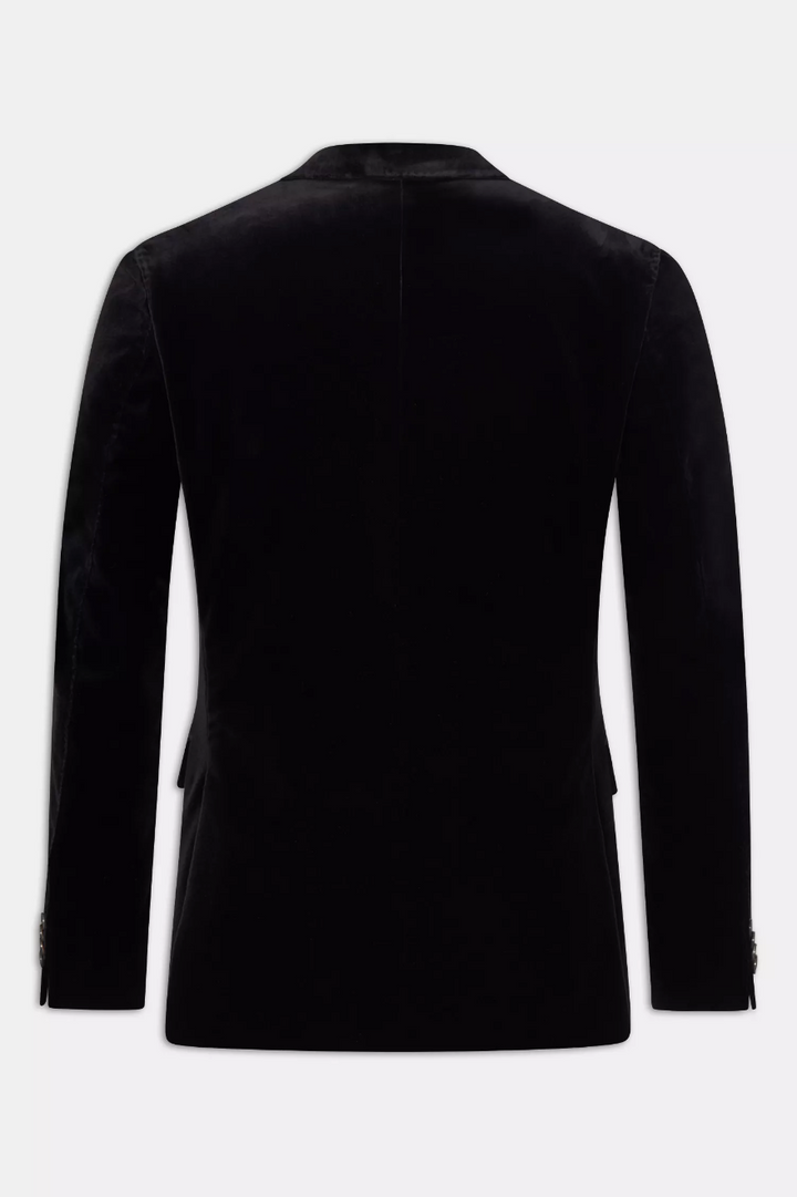 Fogerty Velour Blazer Black