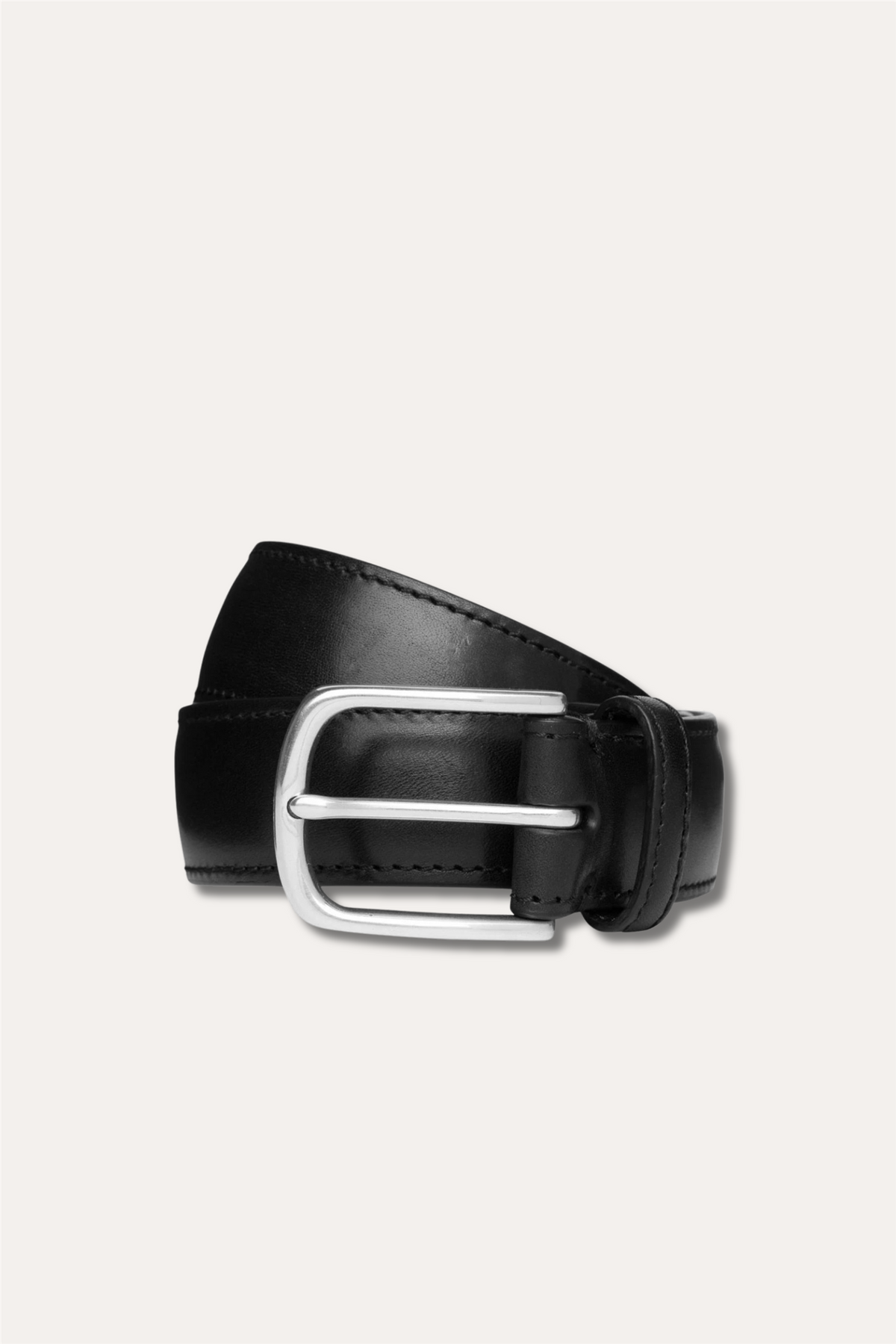 Calf Leather Belt Black