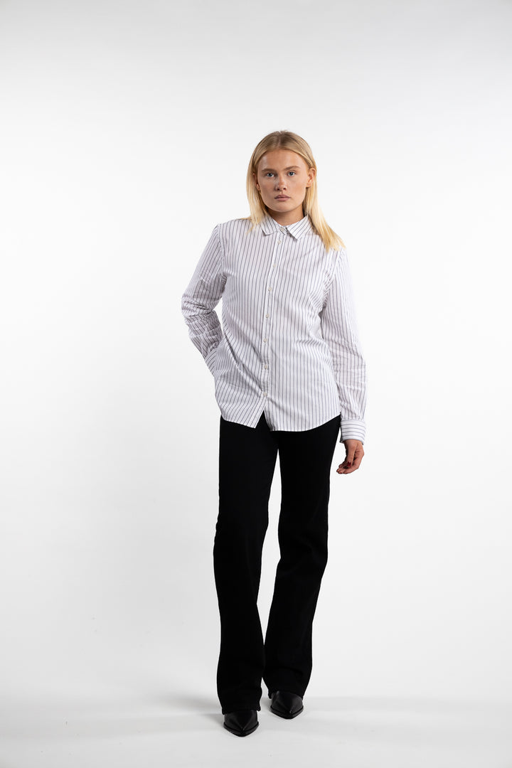 Fritila Shirt- Black Stripe