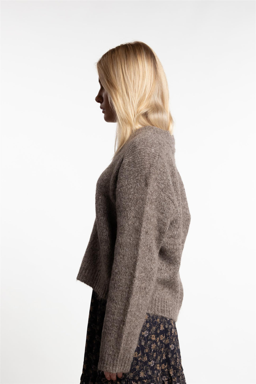 Lou Knit- Dark Taupe