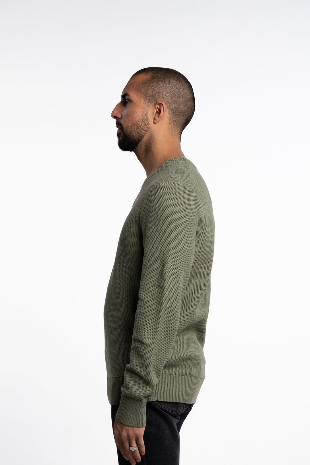 Arthur Knit Organic Cotton Olivine