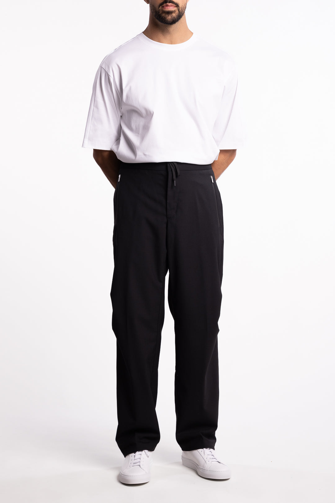 Laminar Woven Pants Nero