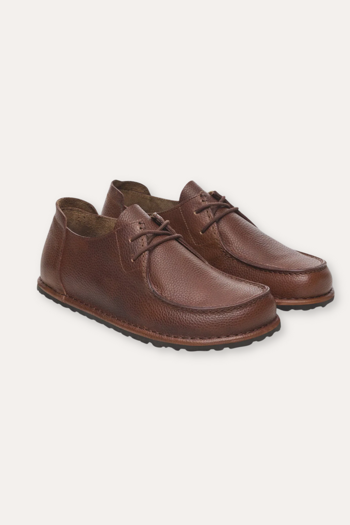Men's Utti Lace Natural Leather Roast