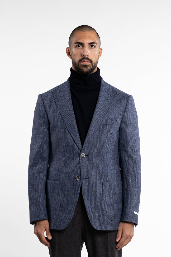 Joshua Tweed Blazer Lt. Blue