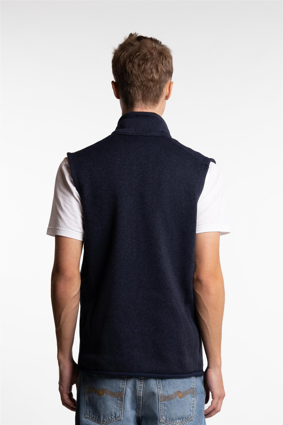 M Better Sweater Vest New Navy