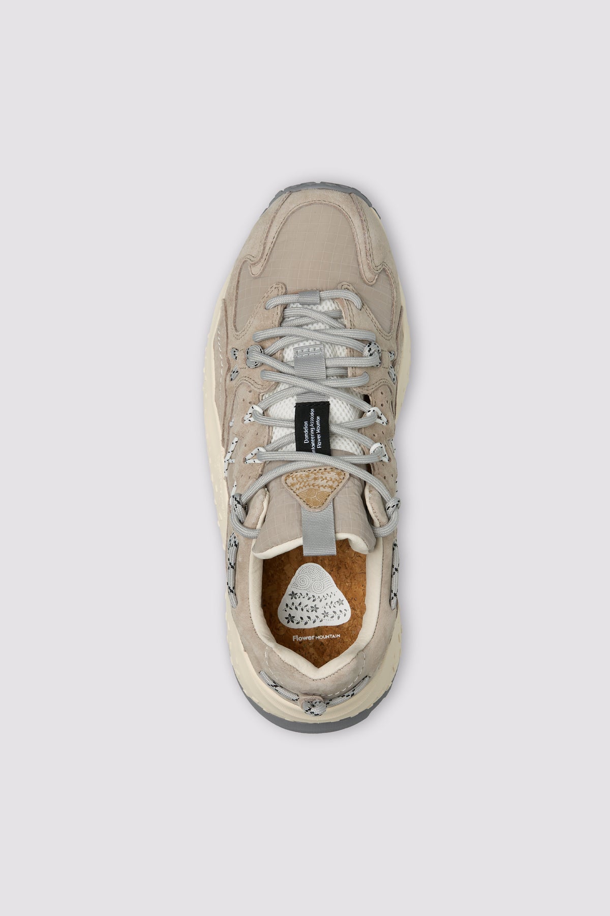Flower Mountain Yamabushi Beige Grey