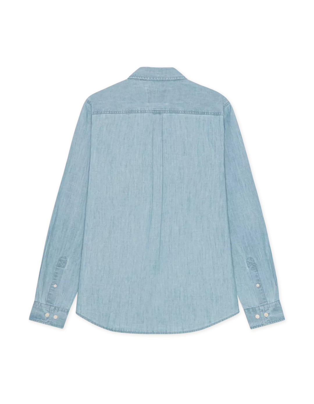 Chambray Shirt Light Blue Wash