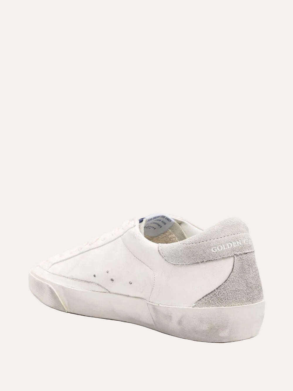 Golden Goose Super-Star Classic Nappa White/Ice/Grey - hælparti