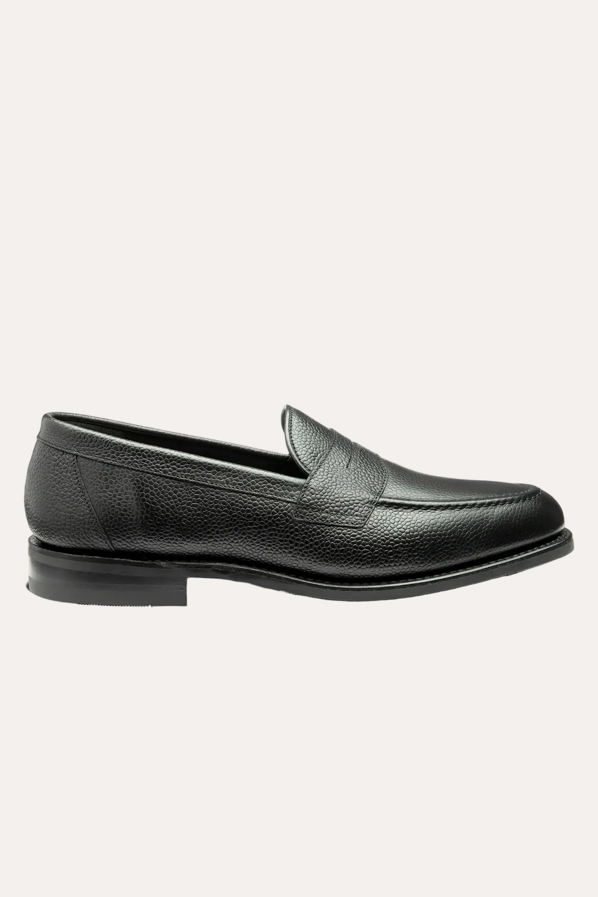 Imperial Penny Loafer Black Grain