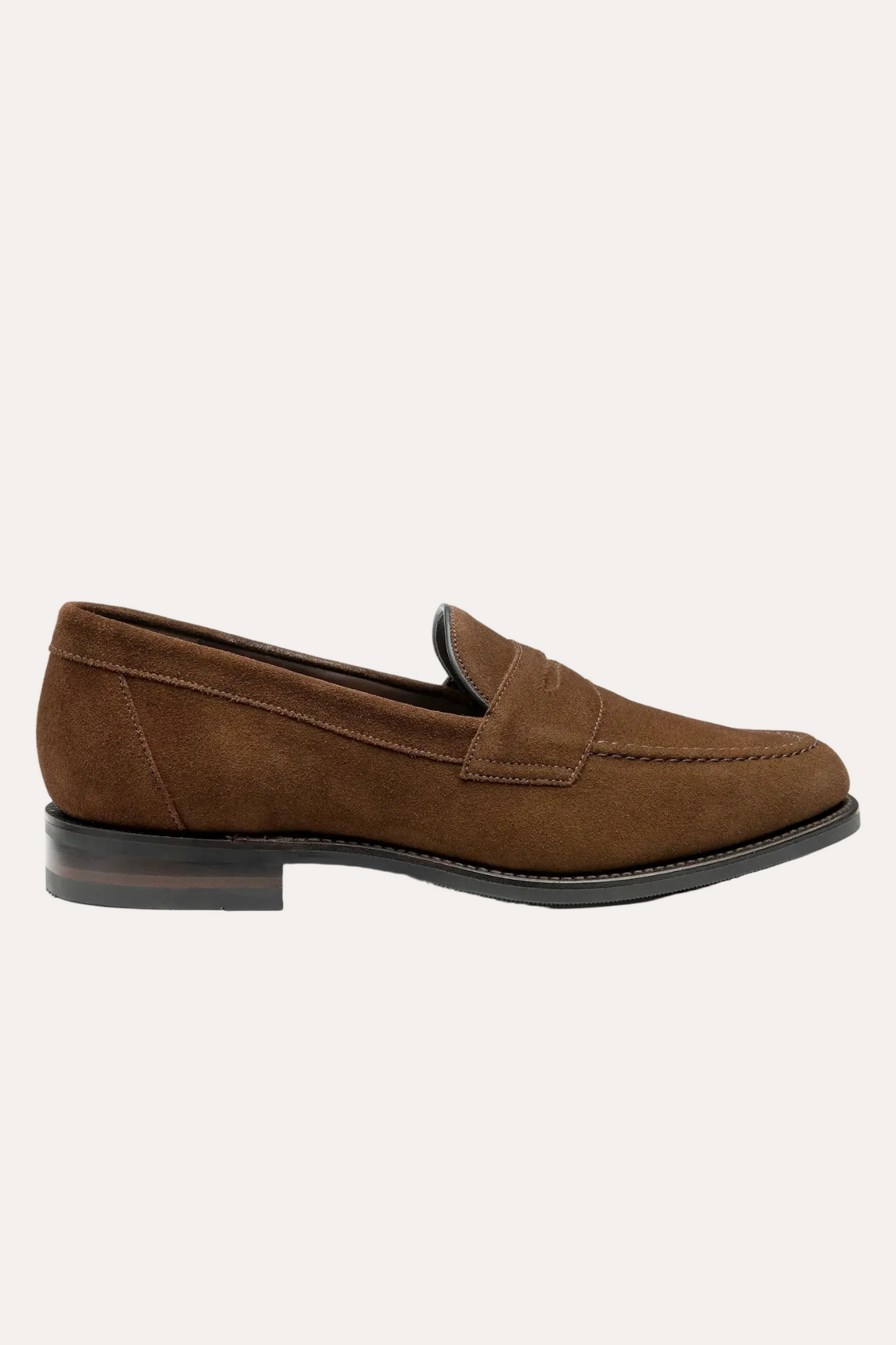 Imperial Penny Loafer Brown Suede