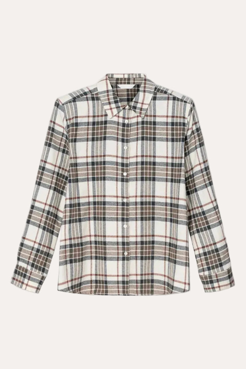 Joan Flannel Shirt Green Check - Camilla Pihl, packshot