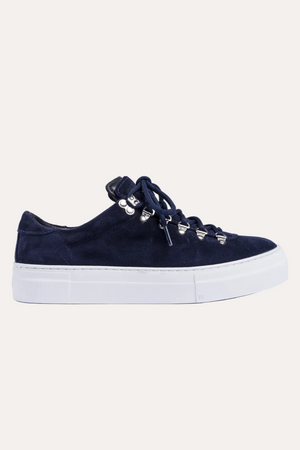 Women's Marostica Low Platform- Navy Suede