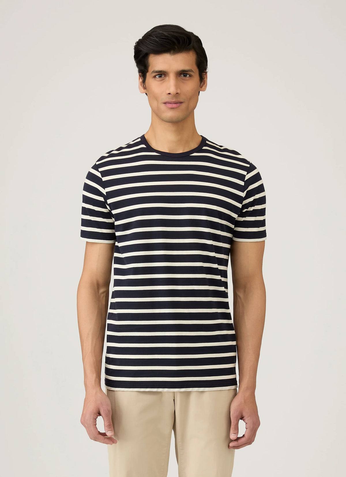 Classic T-Shirt Navy/Ecru