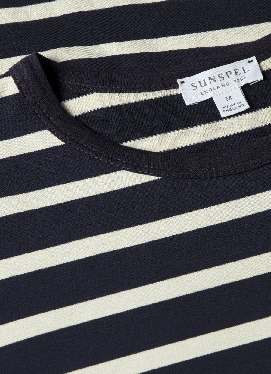 Classic T-Shirt Navy/Ecru