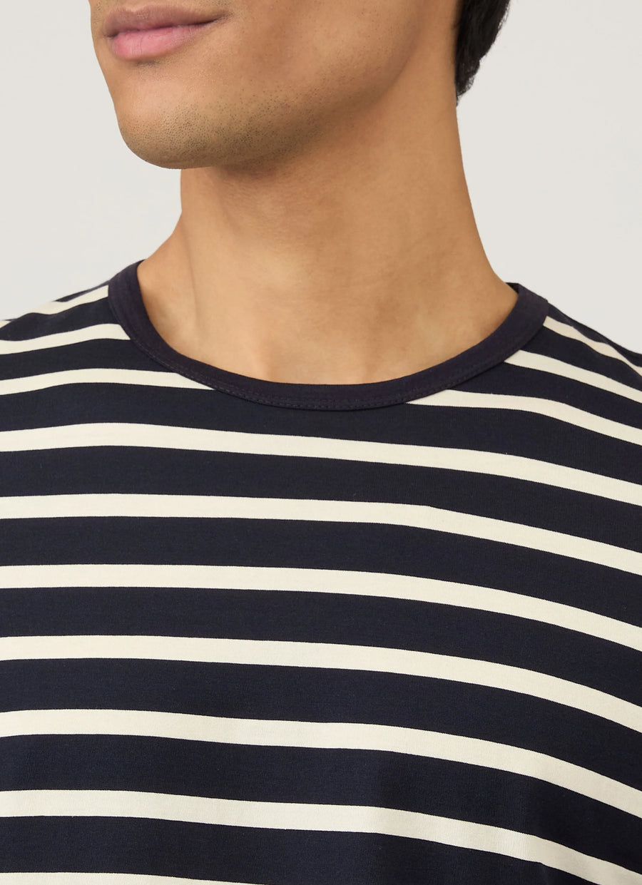 Classic T-Shirt Navy/Ecru