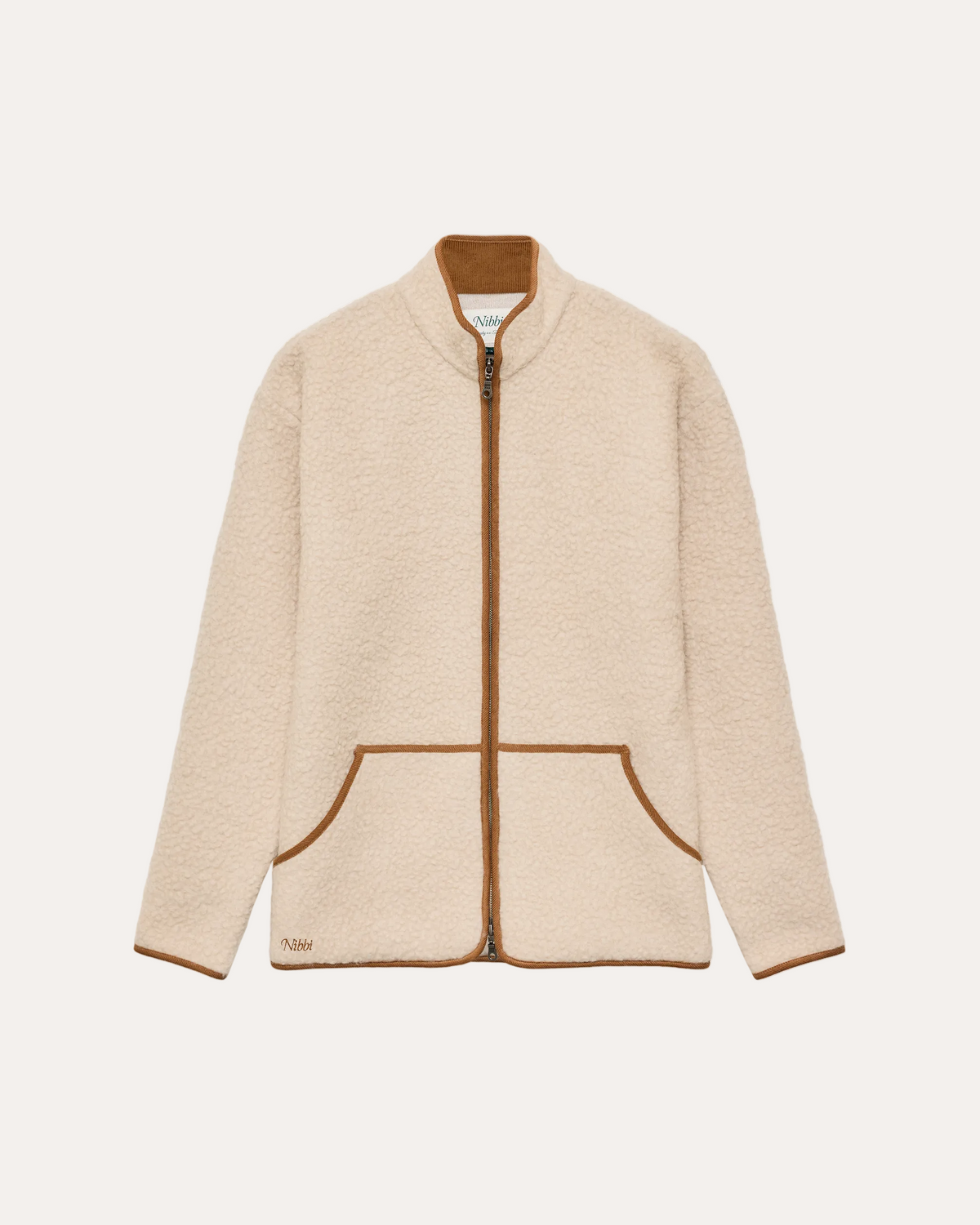 Wool Fleece Sweater Off White - packshot