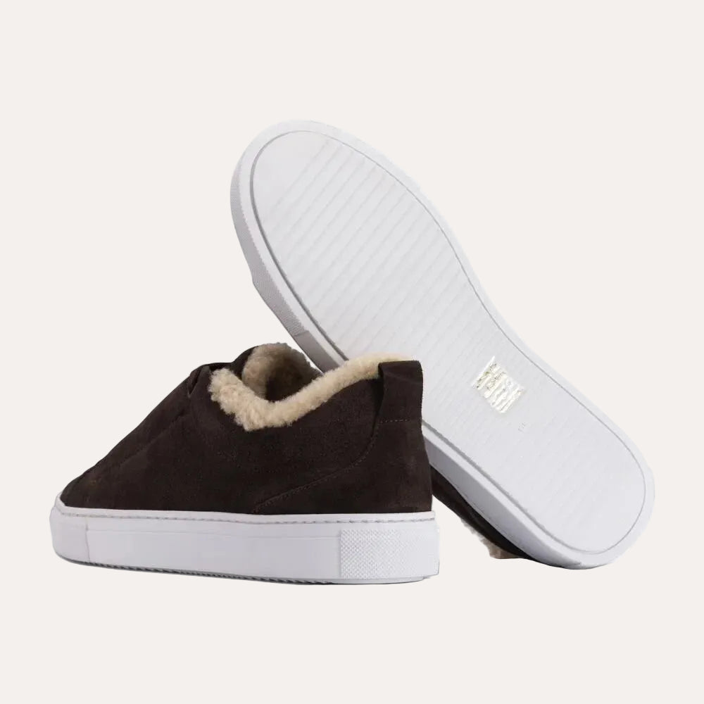 Garment Project Leo Brown Suede - detalj