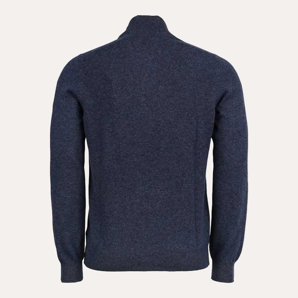 Half Zip Denim - back