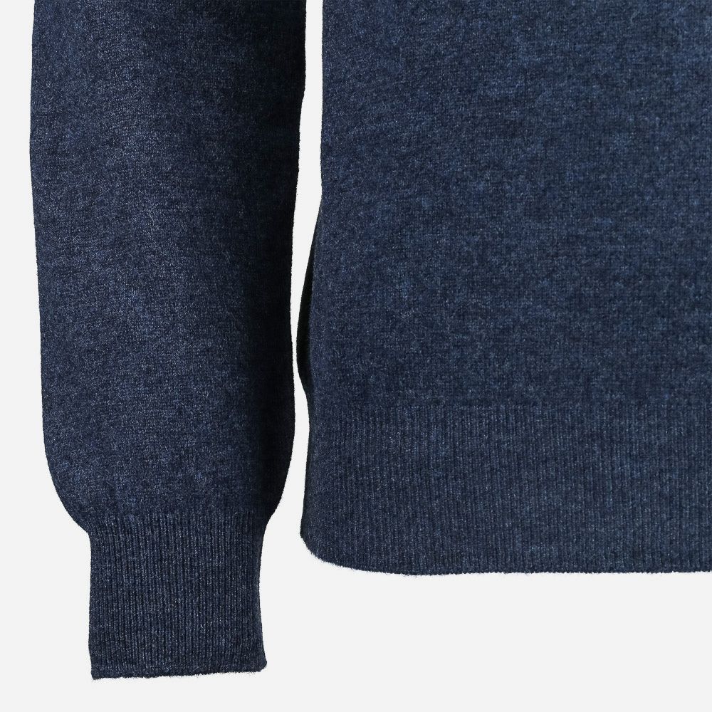 Half Zip Denim - cuff detail