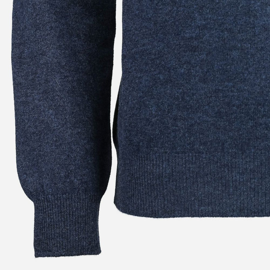 Half Zip Denim - cuff detail