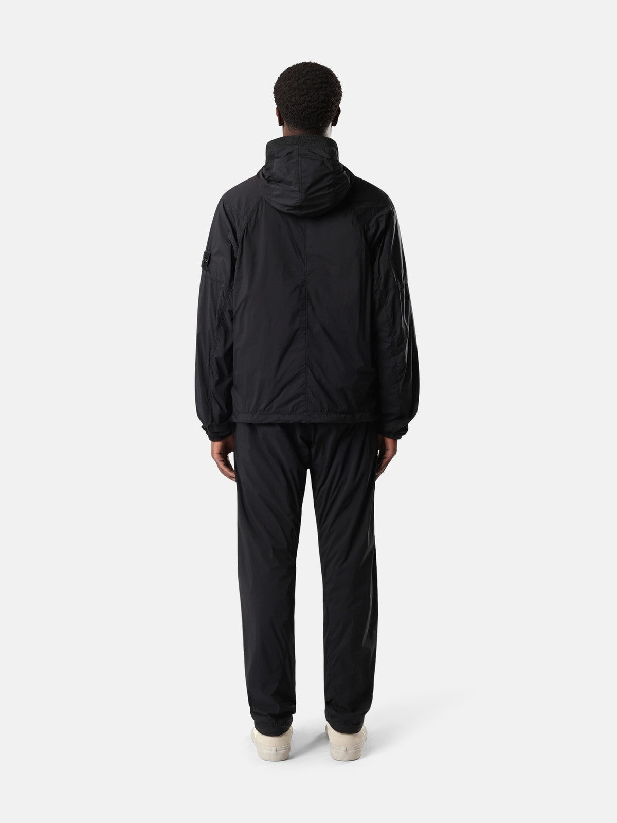 Q100020 Ultralight Nylon Stretch-TC Black - detalj lomme