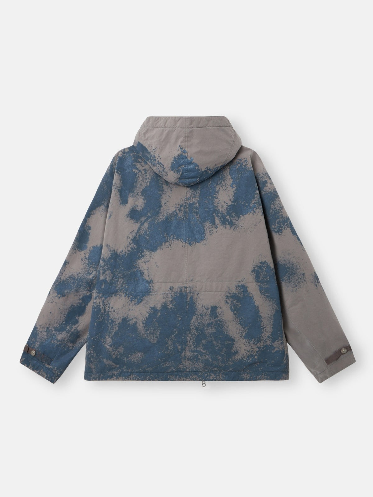 Q100031 Hand Painted David Light-Tc Short Parka - packshot bakfra