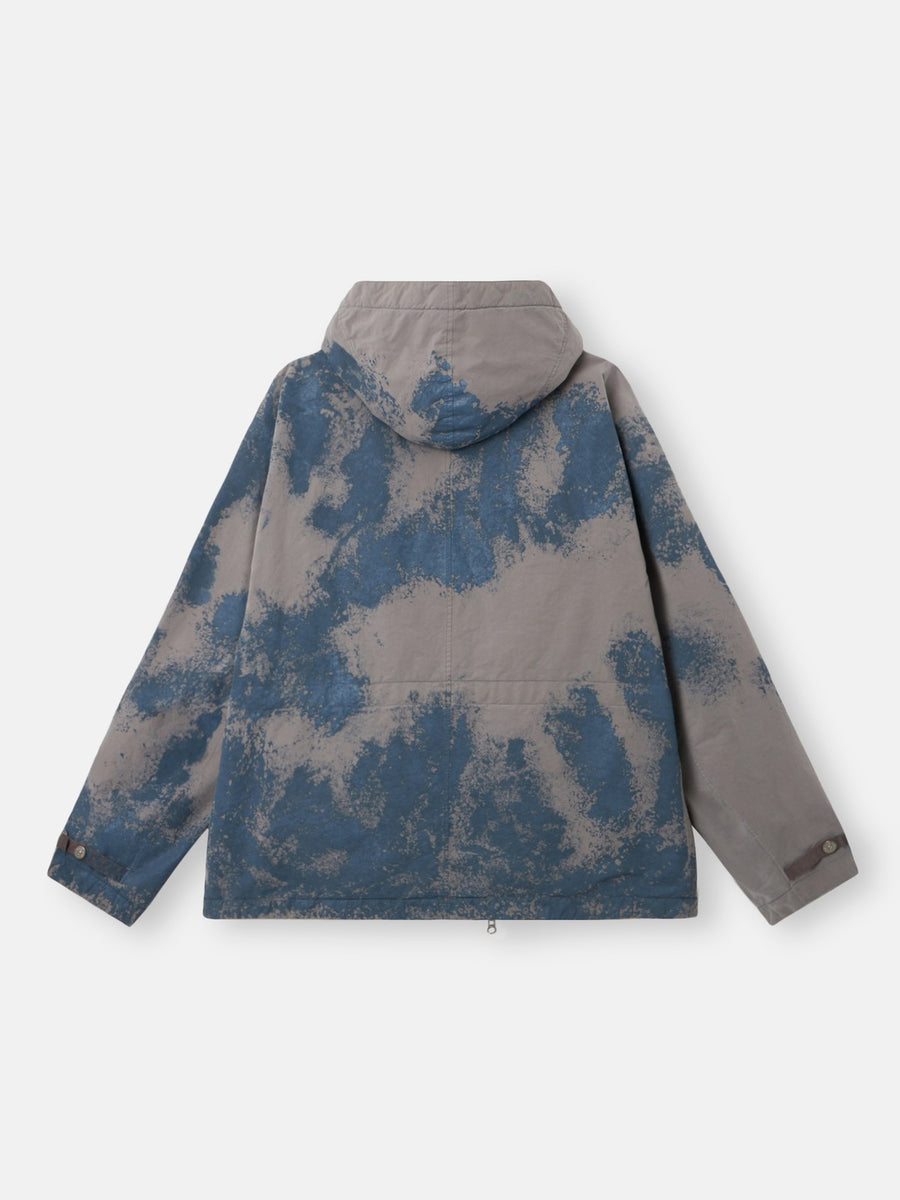 Q100031 Hand Painted David Light-Tc Short Parka - packshot bakfra