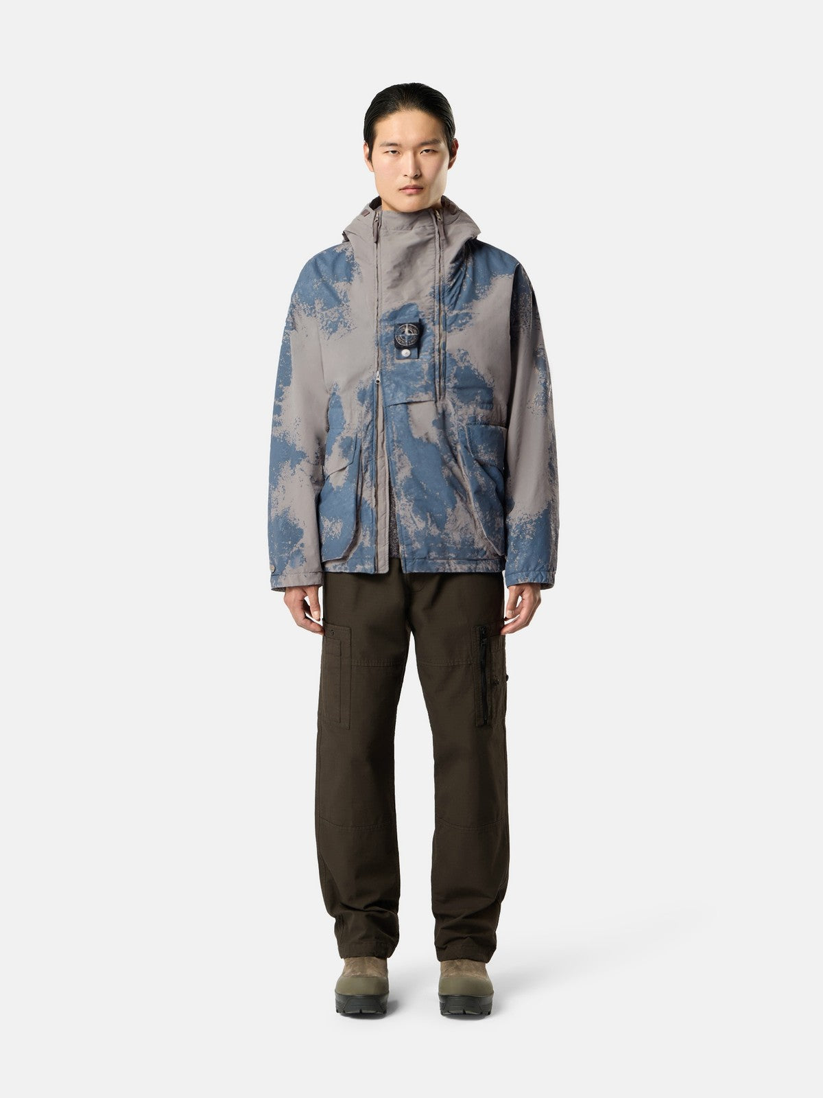 Q100031 Hand Painted David Light-Tc Short Parka - helfigur modell
