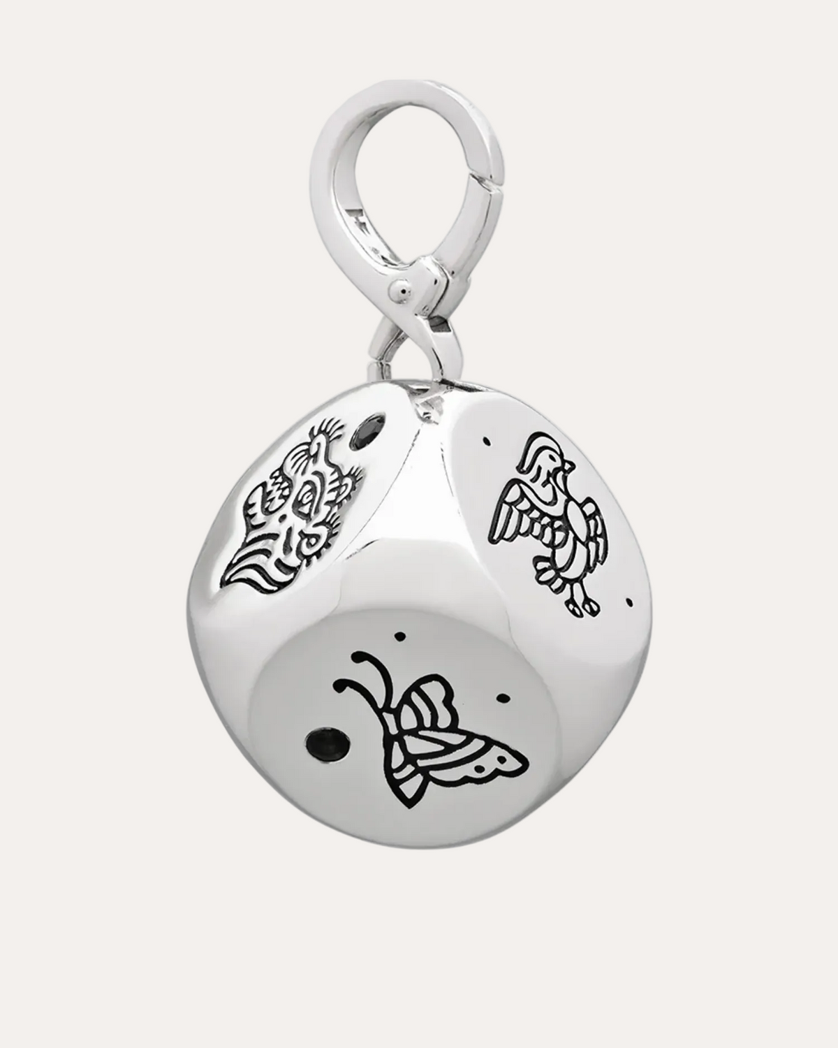 Roll The Dice Charm – 925 Sterling Silver