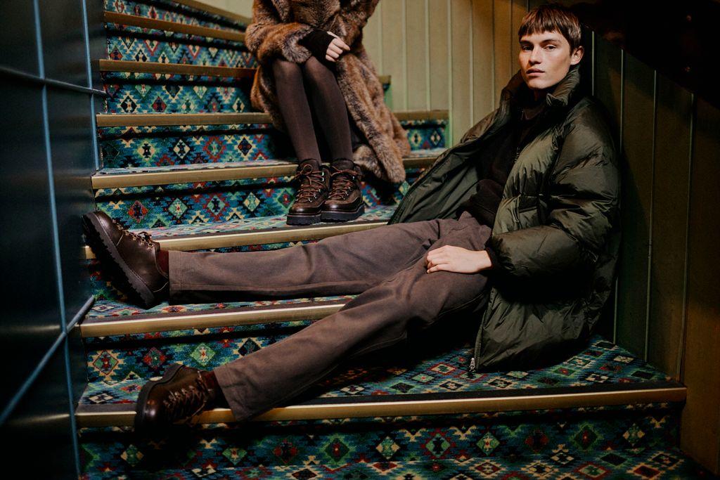 Allo Leather Brown modellbilde