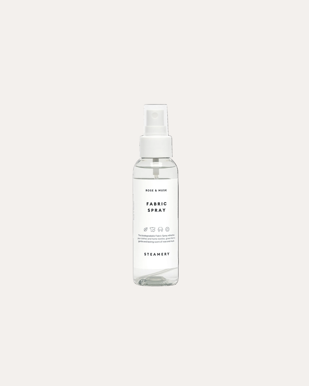 Fabric Spray 100 ml Rose & Musk fra Steamery