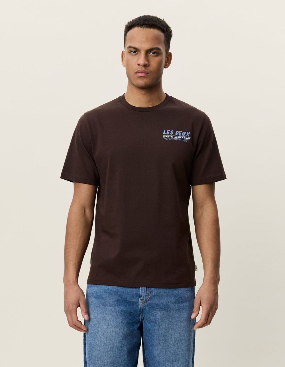 Record T-Shirt Molé Brown – Les Deux