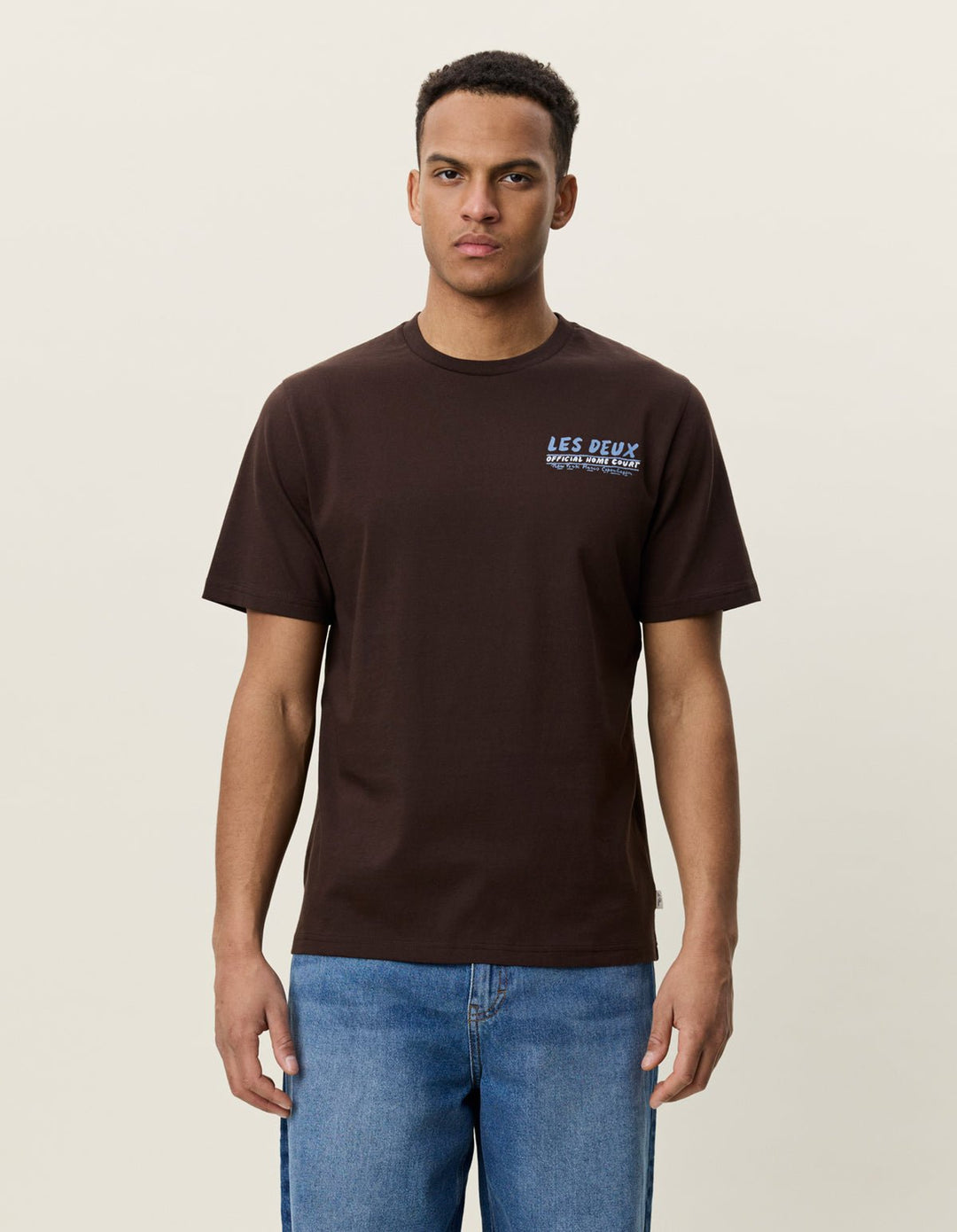 Record T-Shirt Molé Brown – Les Deux