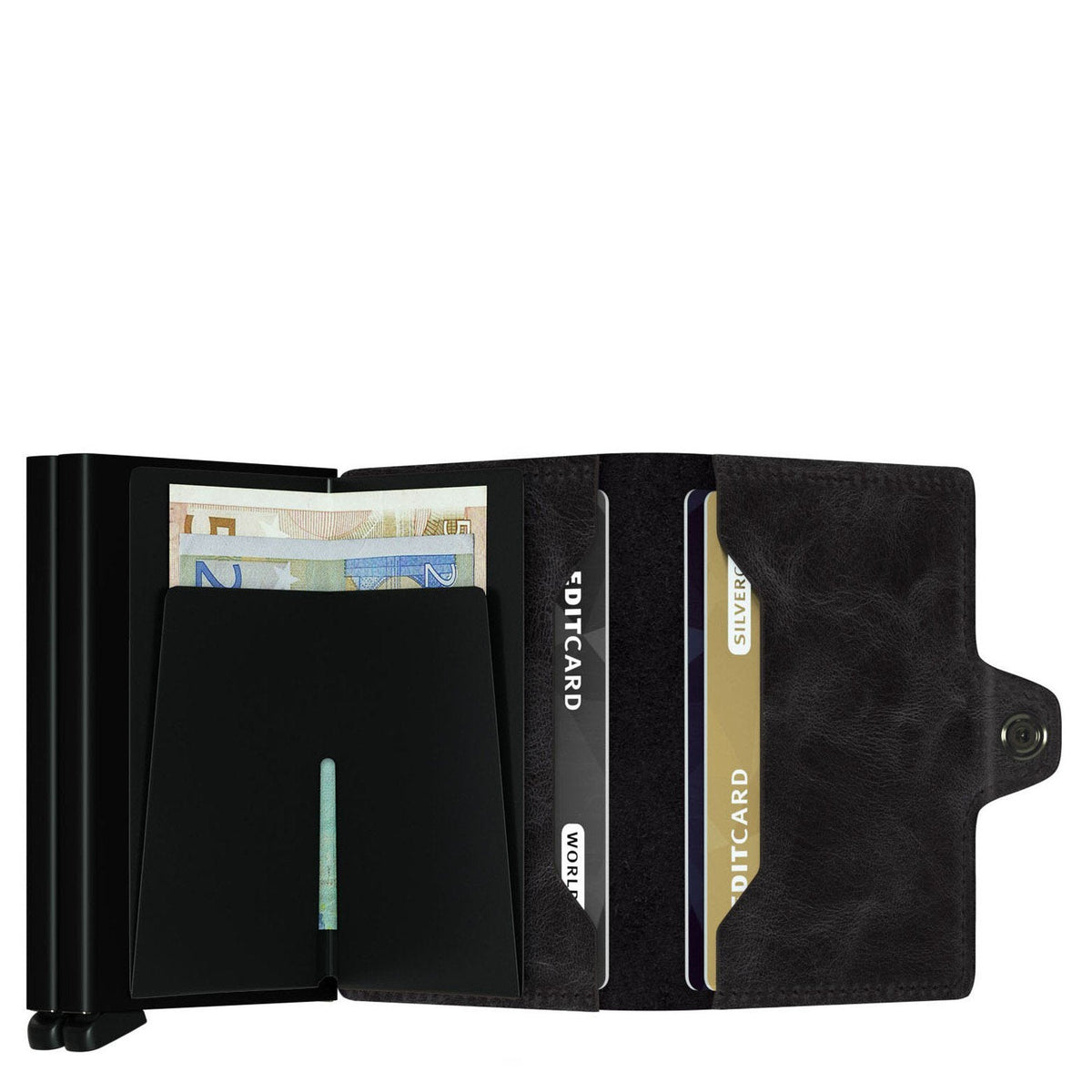 Twinwallet Vintage Black - Secrid
