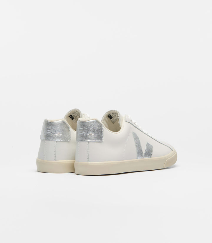 Esplar Logo Extra White Silver