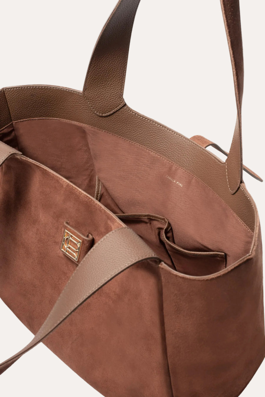 Lucille Tote Bag Large Cognac - Camilla Pihl