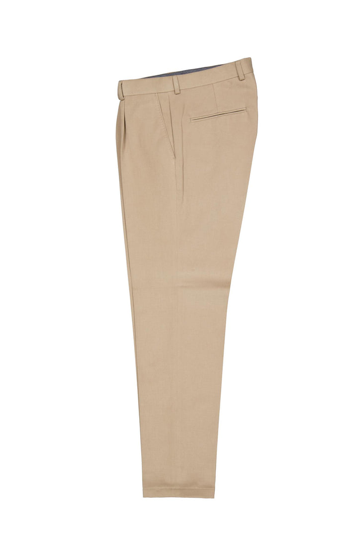 Parma Pleated Chinos Beige