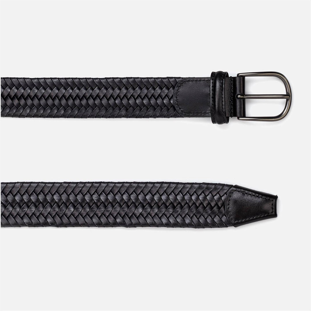 Leather Belt Taric Black