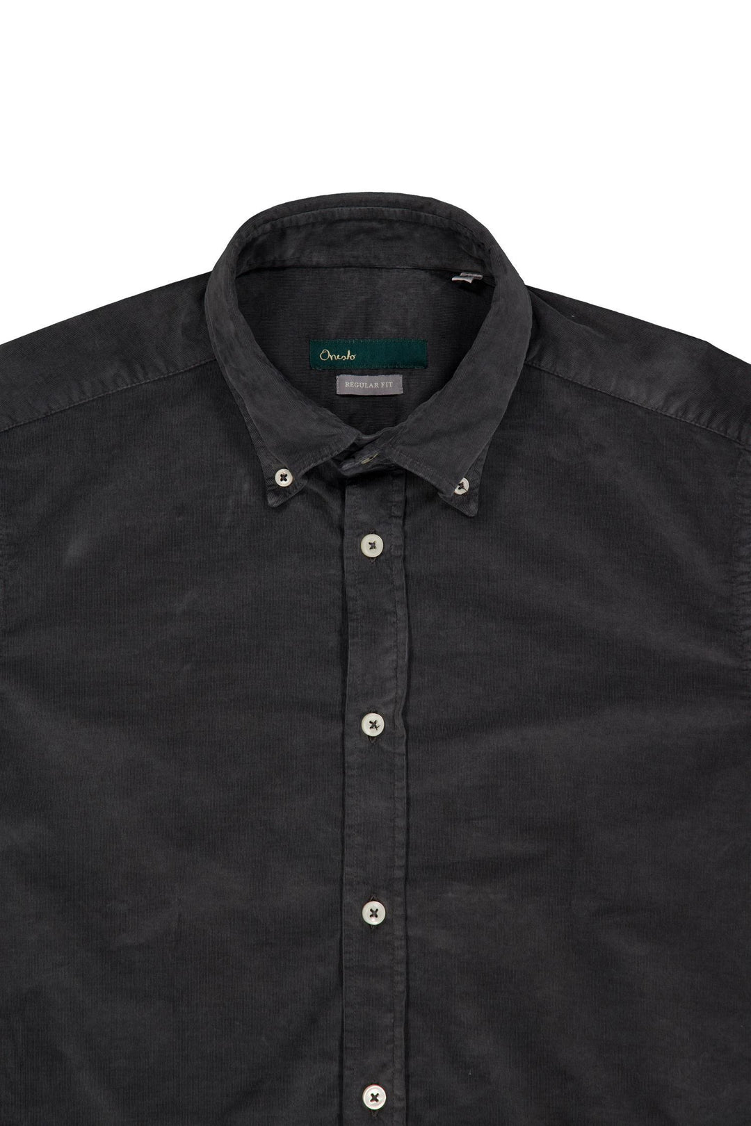 Amalfi Cord Shirt Grey-Skjorter-Bogartstore