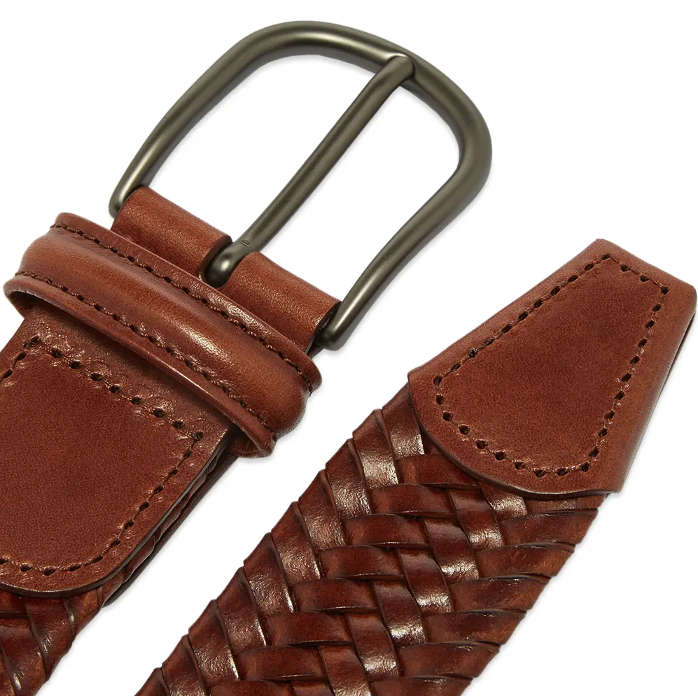 Leather Belt Taric Brown