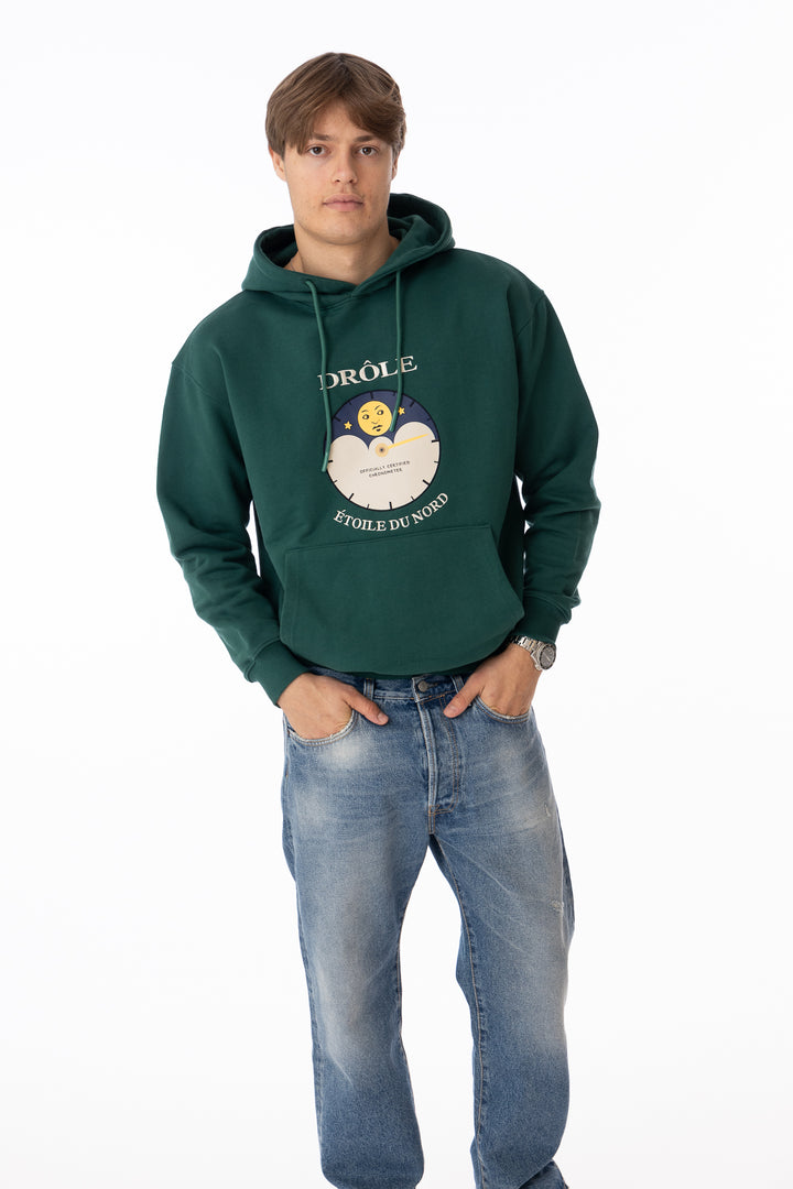 Le Hoodie Étoile du Nord Forest Green-Genser-Bogartstore