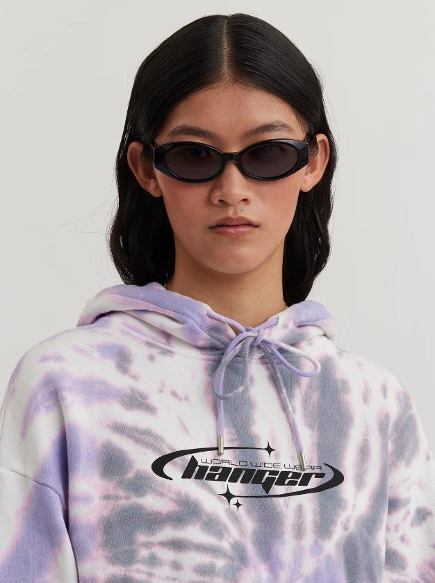 W. Hanger Dye hoodie Purple-Genser-Bogartstore