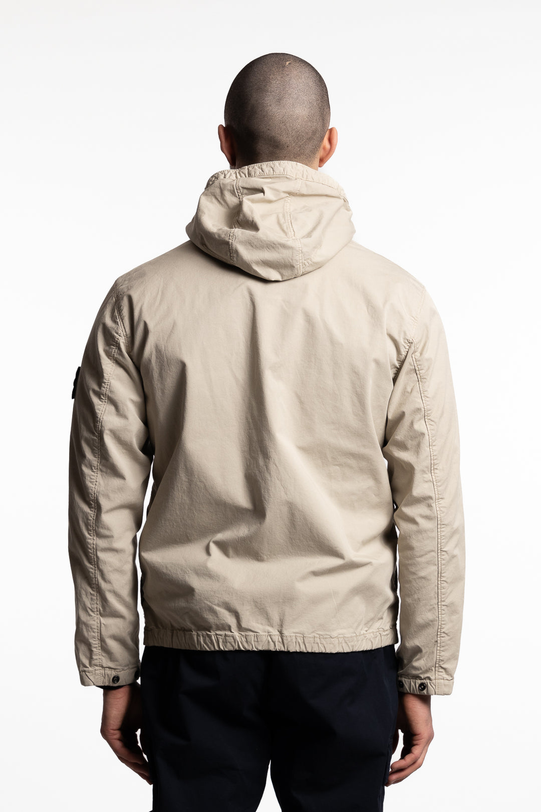 Supima® Cotton Twill Stretch-TC Garment Dyed Jacket Beige