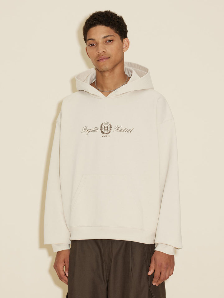 M. Tide Logos Hoodie ecru-Genser-Bogartstore
