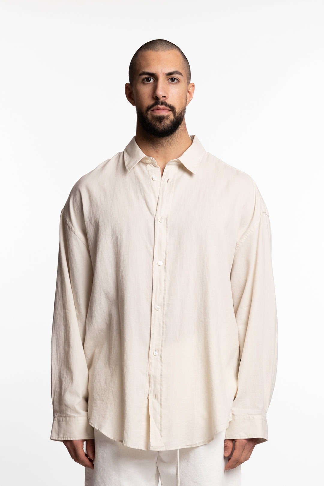 Button-up Shirt Off White